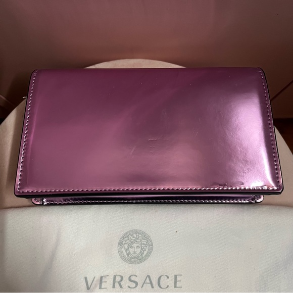 Authentic Versace shoe and matching bag Size 6.5 Sandal Lillia crystal - Picture 15 of 16